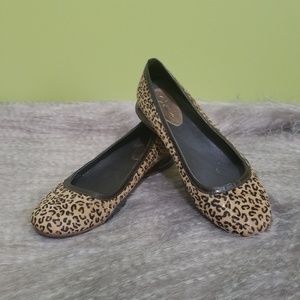 Cole Haan Nike Air Animal Print Ballet Flats sz 7